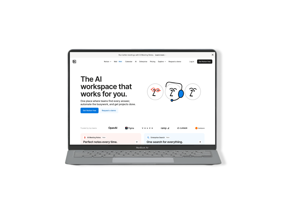 Beautiful MacBook mockup showing professional website presentation